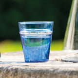 A Pallini Tumbler Set of 4 Light Blue By Zafferano - Lifestyle View