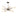 Aalto Oval Starburst Chandelier By Hammerton, Color Optic Rib Amber, Finish: Matte Black