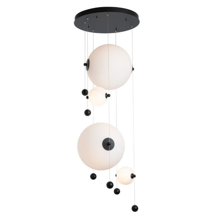 Abacus 4-Light Round LED Pendant