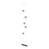 Abacus Floor Lamp - Cool Grey Black