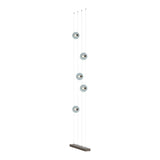 Abacus Floor Lamp - Cool Grey Bronze