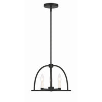 Abbott Chandelier 13.75'' Black