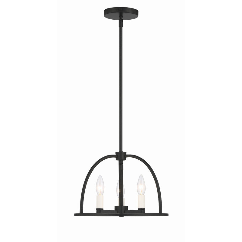 Abbott Chandelier 13.75'' Black