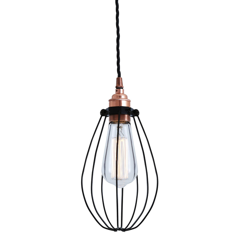 Abuja Pendant - Polished Copper