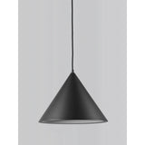 Abyss 1-Light LED Pendant by ET2 - Large Black