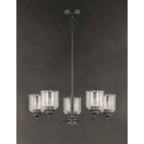 Acadia Chandelier Black by Maxim Lighting