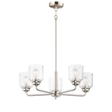 Acadia Chandelier Satin Nickel by Maxim Lighting