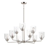 Acadia Chandelier Satin Nickel by Maxim Lighting