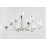 Acadia Chandelier Satin Nickel by Maxim Lighting