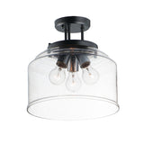 Acadia Semi-Flush Mount Black by Maxim Lighting