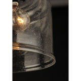 Acadia Semi-Flush Mount Satin Nickel by Maxim Lighting