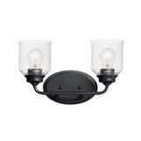 Acadia Vanity Light Black by Maxim Lighting