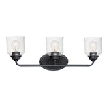 Acadia Vanity Light Black by Maxim Lighting