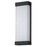 Acropolis Outdoor Wall Sconce Large Black By ET2