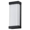 Acropolis Outdoor Wall Sconce Small Black By ET2