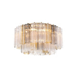 Addis Flush Mount 22.25'' Aged Brass Autumn