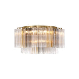 Addis Flush Mount 22.25'' Aged Brass Autumn