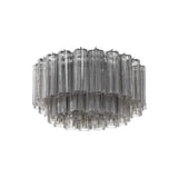 Addis Flush Mount 22.25'' Polished Chrome Smoke