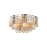 Addis Flush Mount 32'' Polished Chrome Autumn