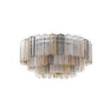Addis Flush Mount 32'' Polished Chrome Autumn