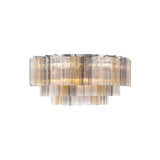 Addis Flush Mount 32'' Polished Chrome Autumn