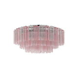 Addis Flush Mount 32'' Polished Chrome Spring