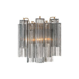 Addis Sconce 14.5'' Aged Brass Smoke