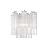 Addis Sconce 14.5'' Polished Chrome Clear