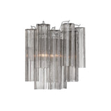 Addis Sconce 14.5'' Polished Chrome Smoke