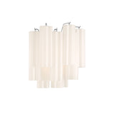 Addis Sconce 14.5'' Polished Chrome White