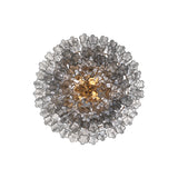 Addis Tiered Chandelier 31.5'' Aged Brass Smoke
