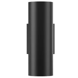 Aden 12” Cylinder Wall Sconce By Dals - Front View