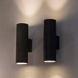 Aden 12” Cylinder Wall Sconce By Dals - Lifestyle View5