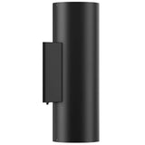Aden 12” Cylinder Wall Sconce By Dals - Side View