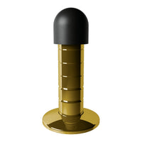 Adjustable Door Stop in Polished Brass by Colombo Design