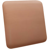 Adobe Ceramic Small Square Backlit ADA Color Selectable Wall Sconce by Justice Design