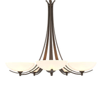 Aegis 5 Arm Chandelier in Bronze by Hubbardton Forge