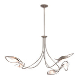 Aerial Chandelier, shown in Soft Gold, by Hubbardton Forge