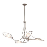 Aerial Chandelier, shown in Soft Gold, by Hubbardton Forge