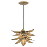 Agave Large Convertible Pendant - Burnished Gold - by Fredrick Ramond
