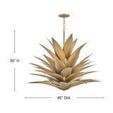Agave Large Multi Tier Chandelier