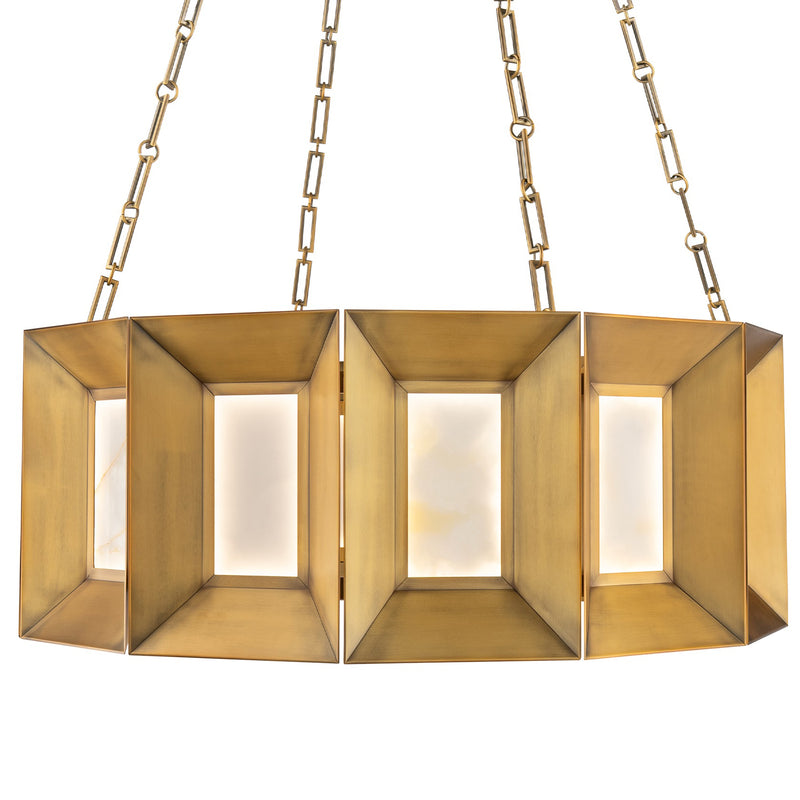 Aged Brass Austen Chandelier by Modern Forms