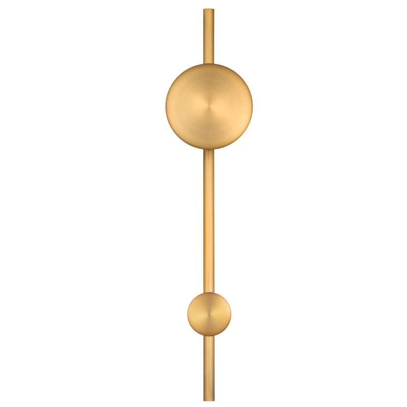 Aged Brass Clocker 4CCT LED Wall Sconce by WAC Lighting