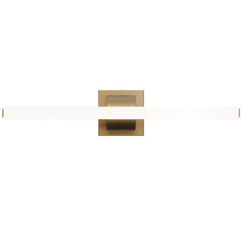 Aged Brass Flatte 4CCT LED Bath and Wall Sconce by WAC Lighting