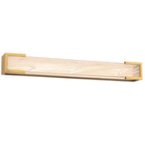 Aged Brass Frozen Zone Vanity Light by Modern Forms