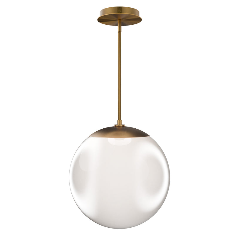 Aged Brass Honeymooner Pendant Light by WAC Lighting