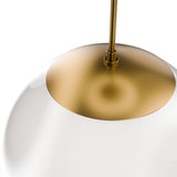 Aged Brass Honeymooner Pendant Light by WAC Lighting