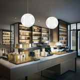 Aged Brass Honeymooner Pendant Light by WAC Lighting in Shop