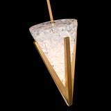 Aged Brass Kiernan Pendant Light by Modern Forms in Zoomed View
