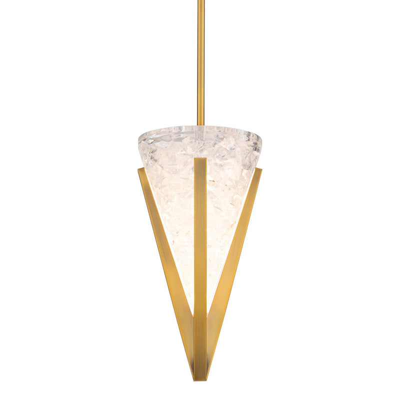 Aged Brass Kiernan Pendant Light by Modern Forms